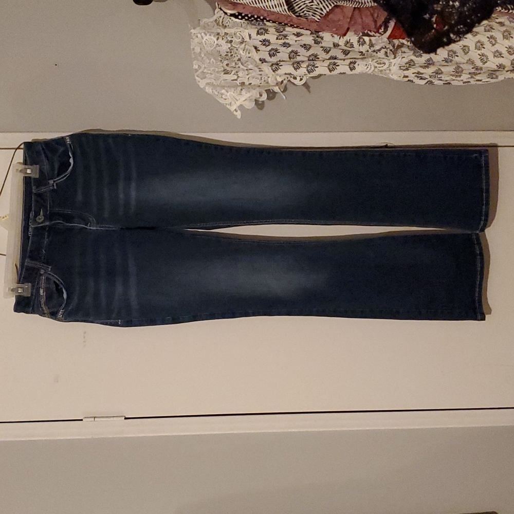 Maurice's blingy pocket jeans 7/8